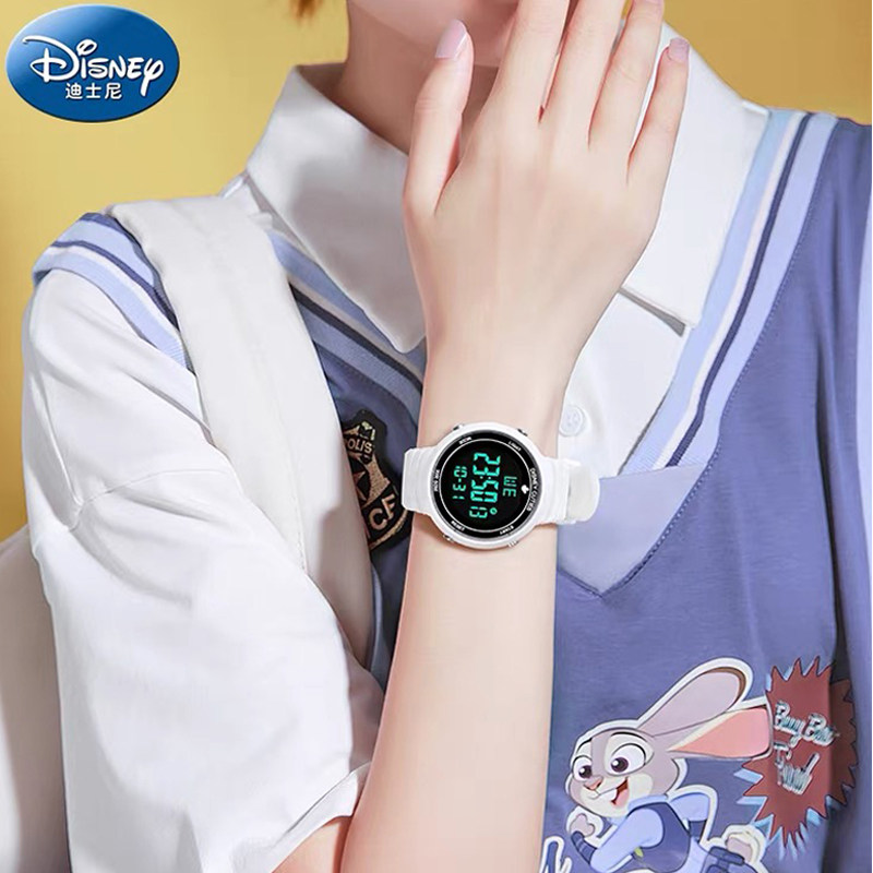 迪士尼电子女款学生儿童女孩手表 购酷手表国产腕表