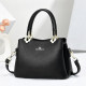 Simple and elegant women's handbag 2026 summer new casual commuter women's bag versatile large capacity single shoulder crossbody bag