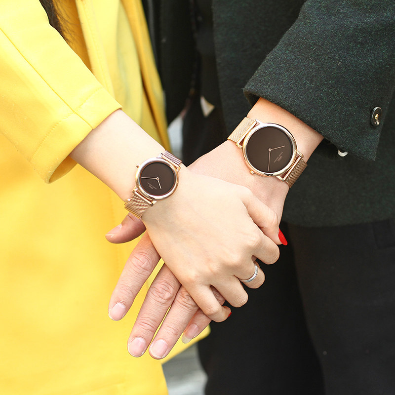 ibso情侣一对防水超薄时尚新款手表 ibso爱彼思诺国产腕表