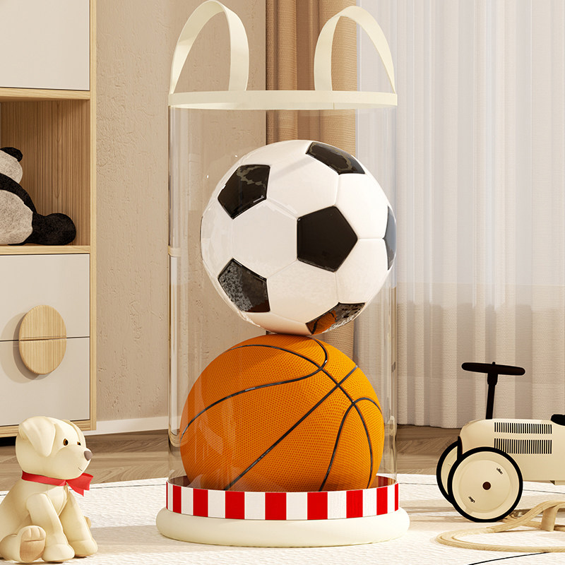 篮球收纳架家用球类玩具整理桶神器室内儿童运动器材摆放置物架子,淘宝优惠券,粉丝福利购,淘宝优惠卷