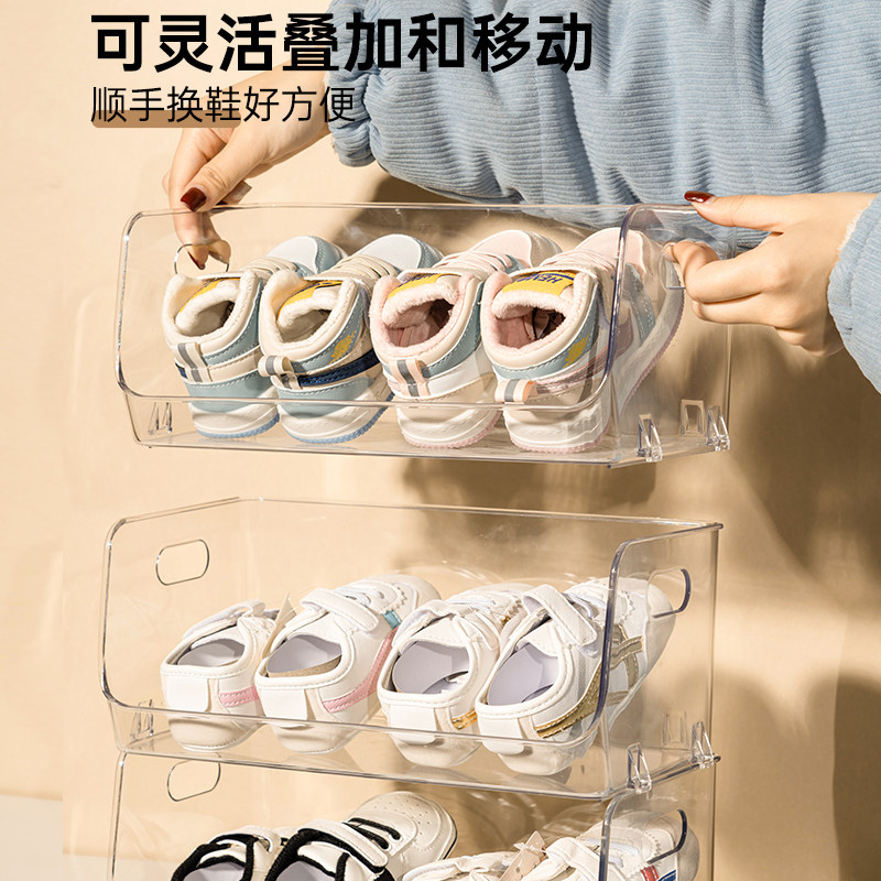 儿童鞋架小型宝宝专用鞋子收纳架门后壁挂神器多层简易鞋柜省空间,淘宝优惠券,粉丝福利购,淘宝优惠卷