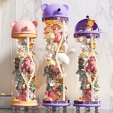 Кукла, плюшевая система хранения с молнией, стенд, вместительная и большая игрушка