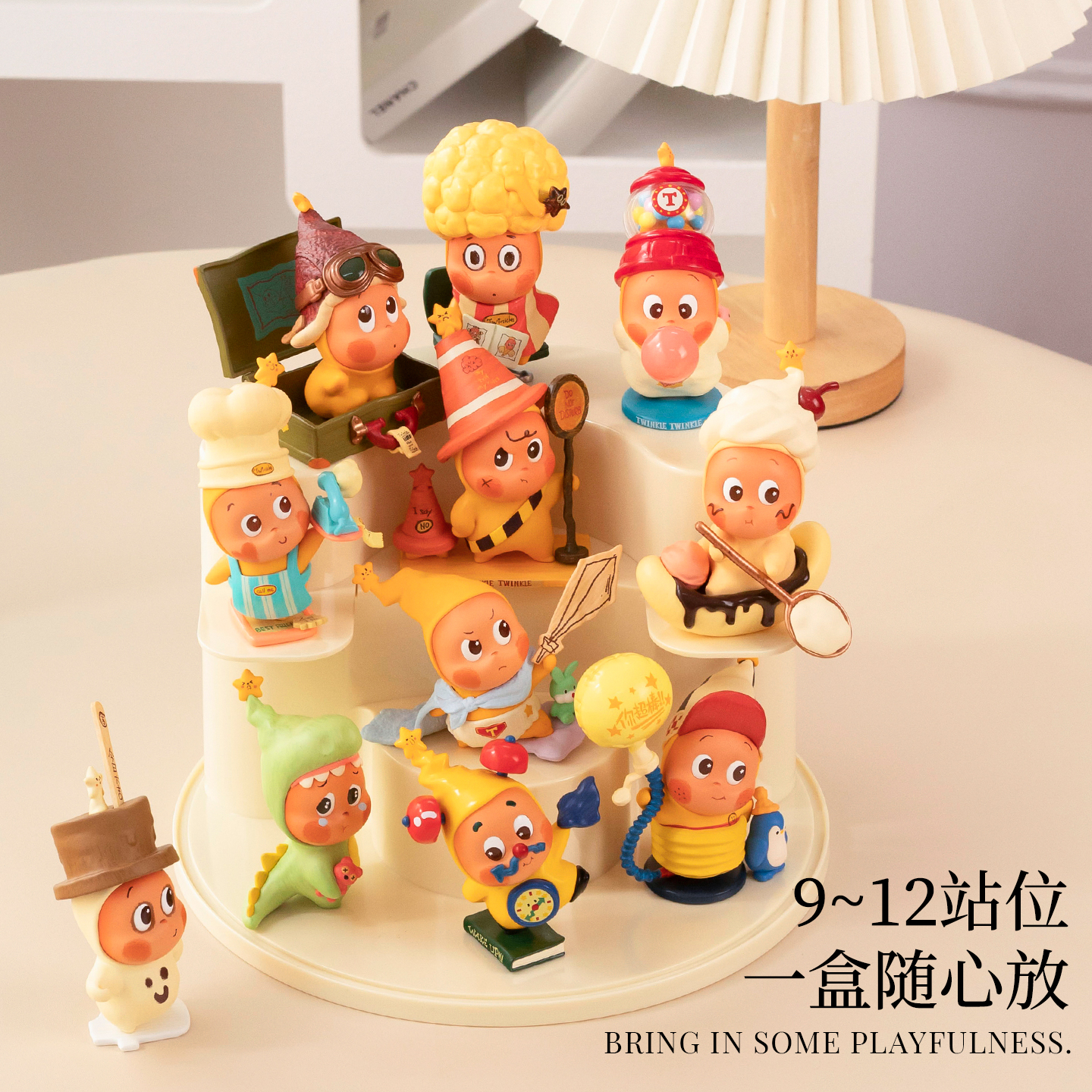 Blind box display box suitable for Bubble Mart series storage