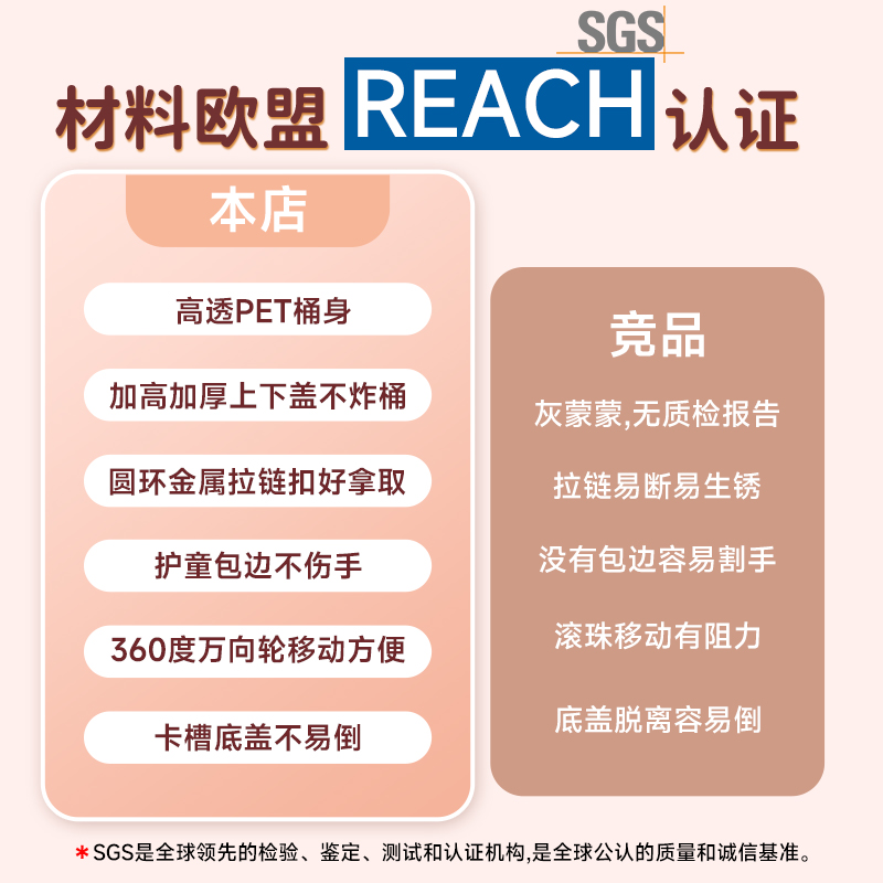 升级拉链款毛绒娃娃收纳桶玩偶公仔收纳神器透明盒儿童玩具收纳筒 - 图3