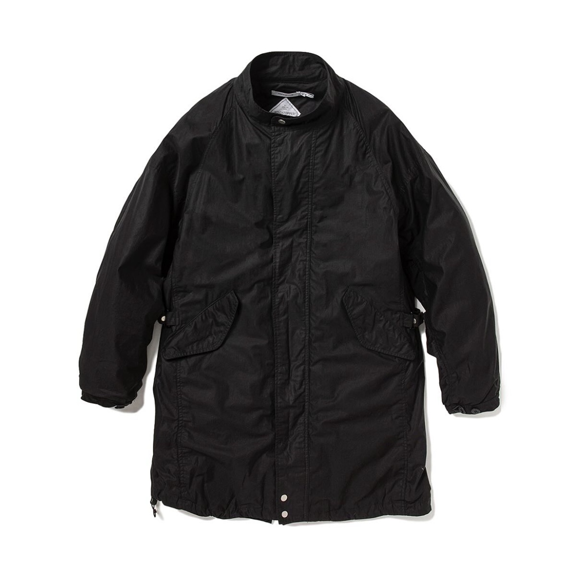 【代购】NONNATIVE 24ss Trooper coat GTX防水防风军事风大衣-图1