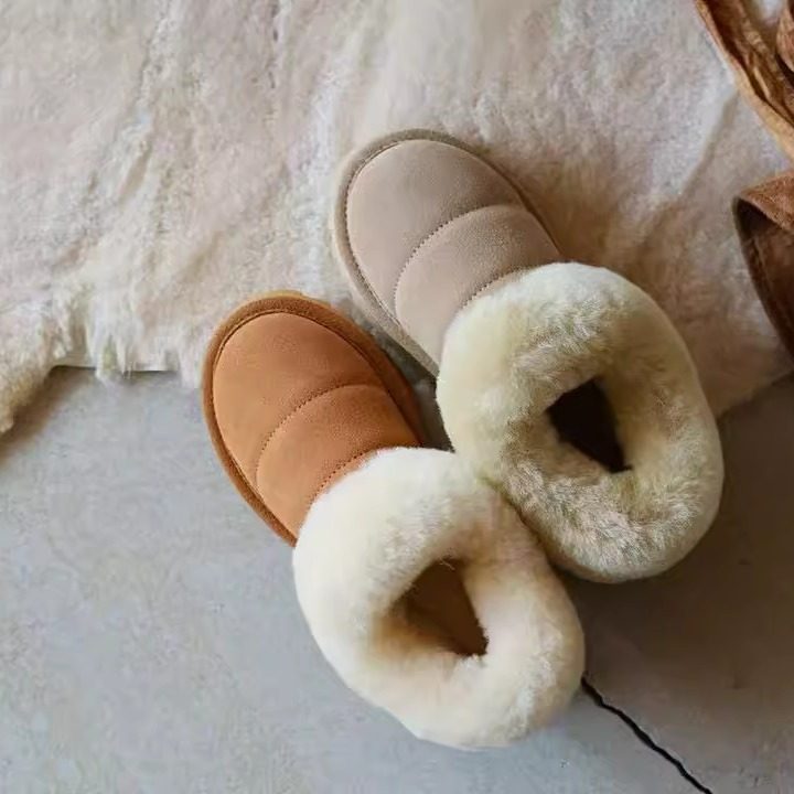 【支持退换】2025冬季新款皮毛一体保暖雪地靴2652SK 12.1,淘宝优惠券,粉丝福利购,淘宝优惠卷