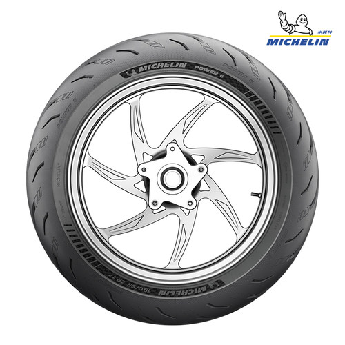 米其林摩托车轮胎190/50ZR17(73W)POWER6高性能胎赛道10%公路90%-图2