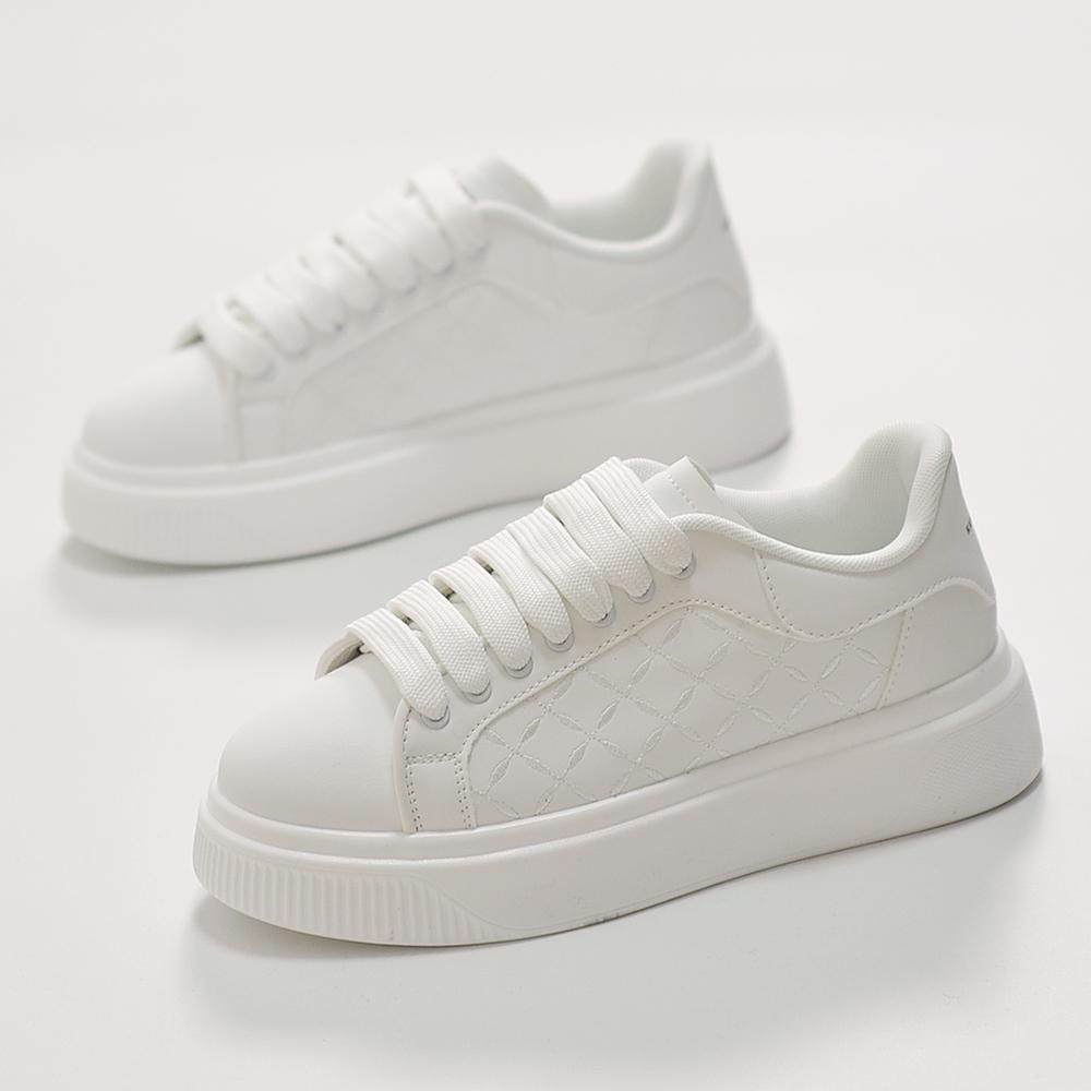 欧洲站春季低帮百搭厚底增高运动板鞋男女情侣款舒适轻质休闲鞋,淘宝优惠券,粉丝福利购,淘宝优惠卷