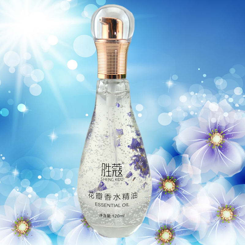 胜蔻可可玫瑰花瓣/紫罗兰香水护发精油/高纯硅油版120ml