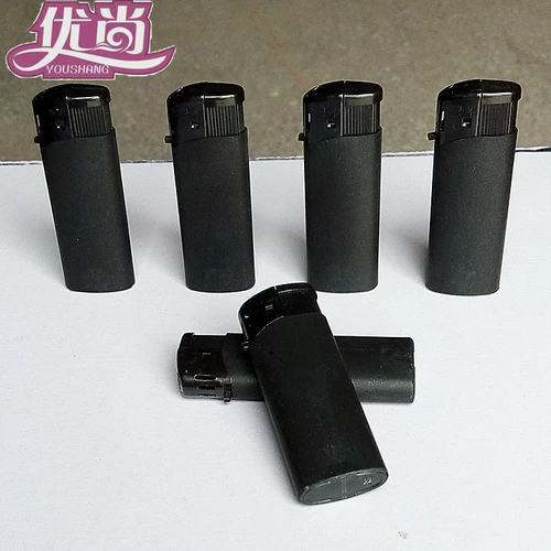 Одноразовая короткая модная матовая креативная ветрозащитная зажигалка