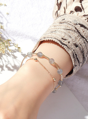 水晶手链ins韩国气质网红百搭