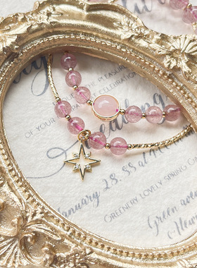 小众原创设计天然水晶手链