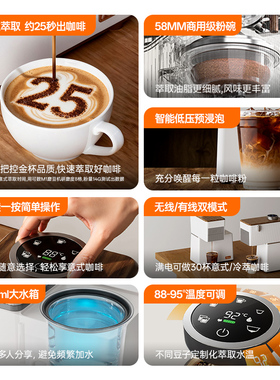 可数Kesu方块咖啡机便携式
