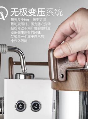 迪揽7124v海燕咖啡机无级变压