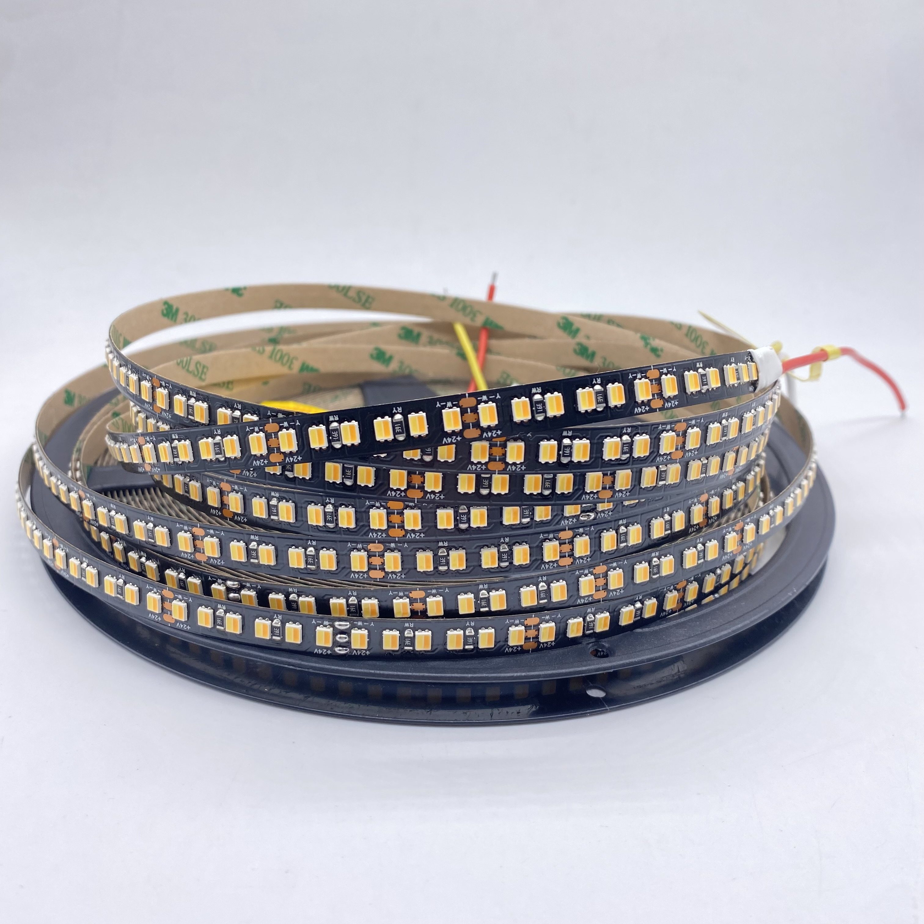 led全光谱高亮smd贴片灯带2835三色变光二三线180灯双色温灯条24v,淘宝优惠券,粉丝福利购,淘宝优惠卷