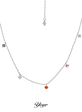 yoyr项链彩色星河项链