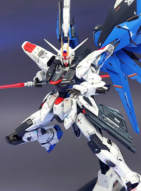 魔动高达6650MG自由2.01/100独角兽强袭自由高达模型拼装工厂