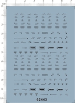 62443-A6302 gun caution danger gun universal warning warning signs gd water post 11