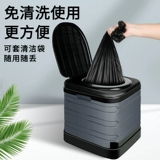 Дорожный большой складной портативный туалет, палатка для кемпинга для взрослых