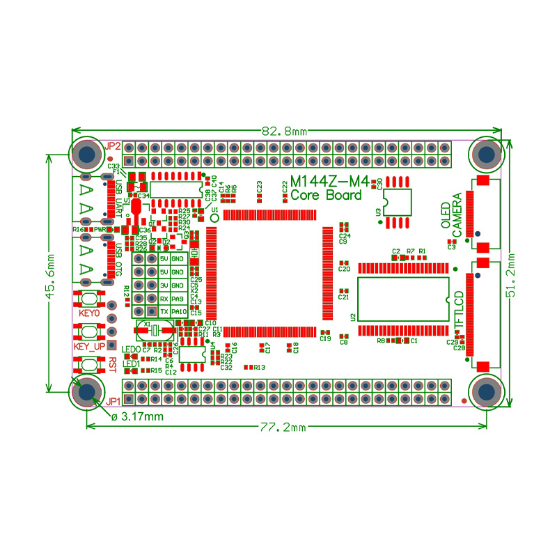 正点原子STM32F407ZGT6最小系统板开发板核心板STM32F4嵌入式ARM - 图3