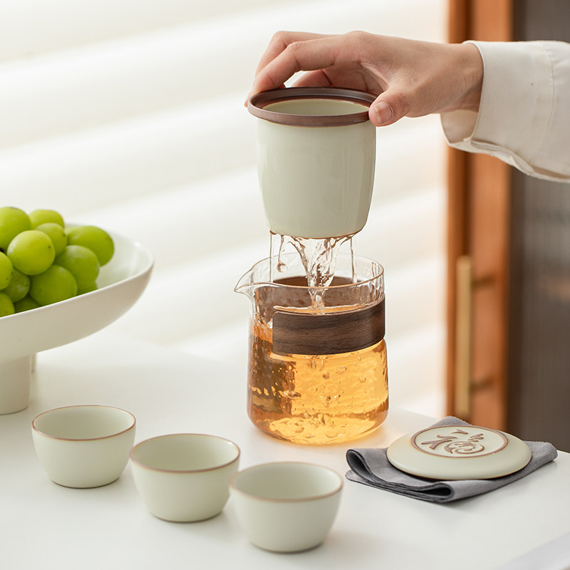 Milv Ruyao travel tea set outdoor portable