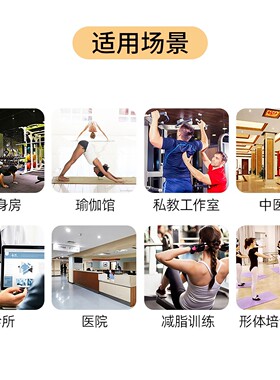 青少年体态评估图挂式舞蹈模特跆拳道培训身高体测矫正表墙贴画qt