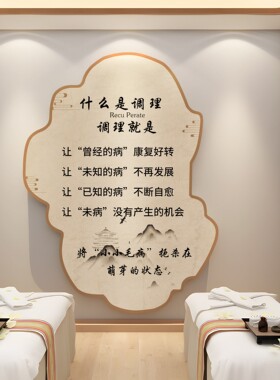 中医养生馆装饰画极速发货