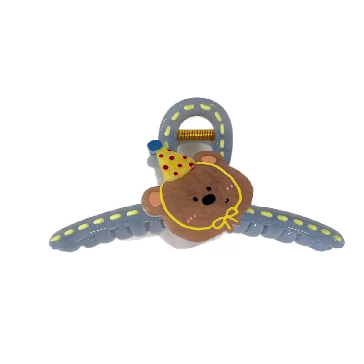 可爱手绘线条小狗抓夹2025后脑勺高级感韩国亚克力发夹大号鲨鱼夹,淘宝优惠券,粉丝福利购,淘宝优惠卷