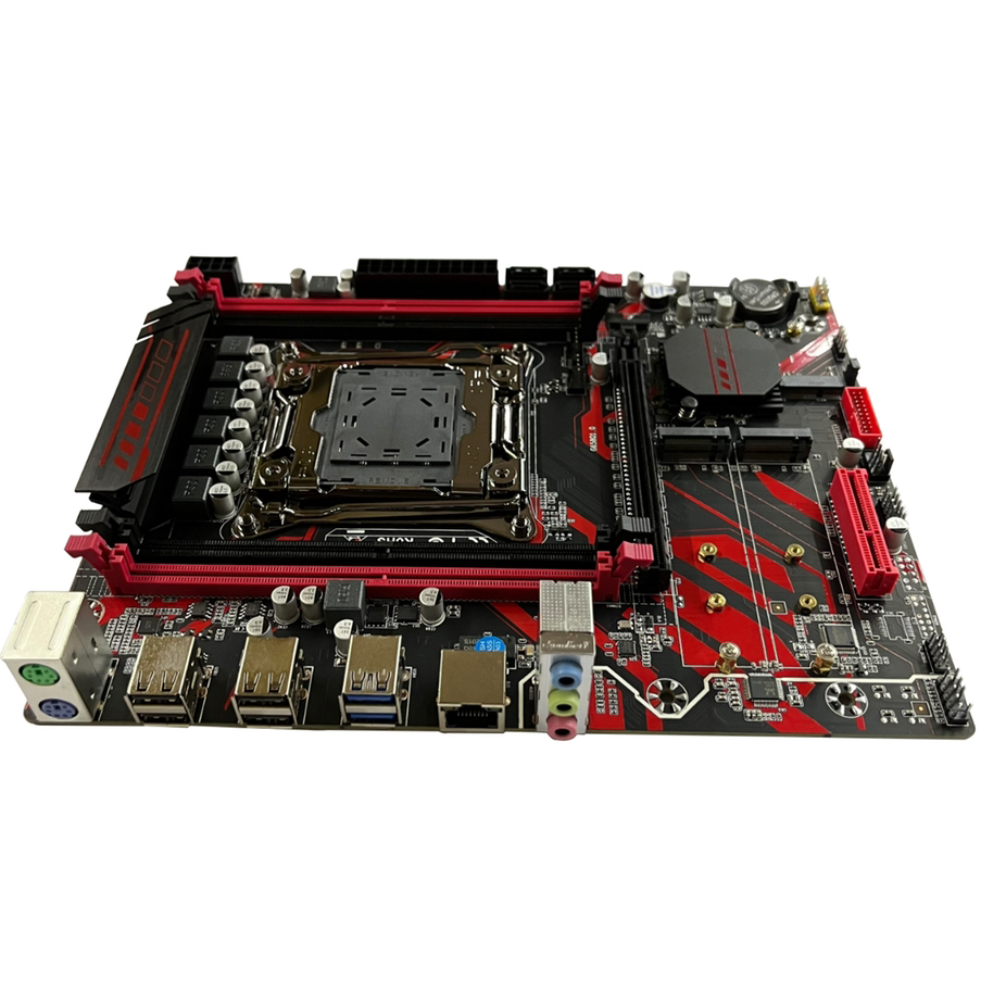 全新X99主板LGA2011-3针DDR34通道内存支持E5 2666 2680V4CPU主板 - 图3