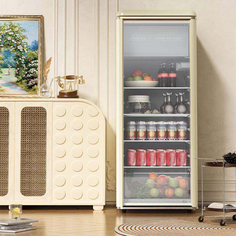 荣.事达复古冰吧小型冷藏柜家用茶叶保鲜柜办公室冰箱红酒柜,淘宝优惠券,粉丝福利购,淘宝优惠卷