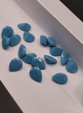 小芸宝石蓝松石宝石戒面