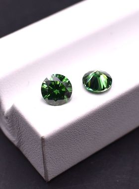 小芸宝石祖母绿莫桑钻莫桑石