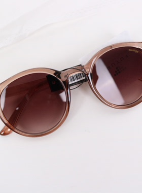 美国茶色百搭风透明太阳镜