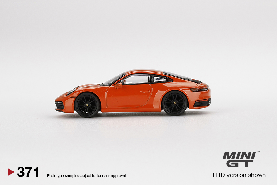 TSM MINIGT 1:64保时捷Porsche 911 992 Carrera 4S合金汽车模型-图0