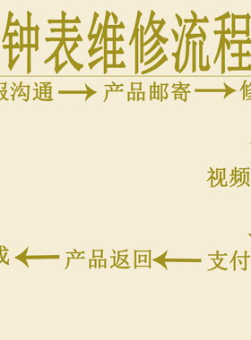 老式修理复古风服务机械钟
