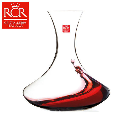意大利RCR进口水晶玻璃红酒醒酒器家用葡萄酒醒酒壶分酒器大肚款 - 图0