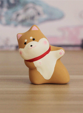 日本桌面摆件龙虎作陶制进口可爱