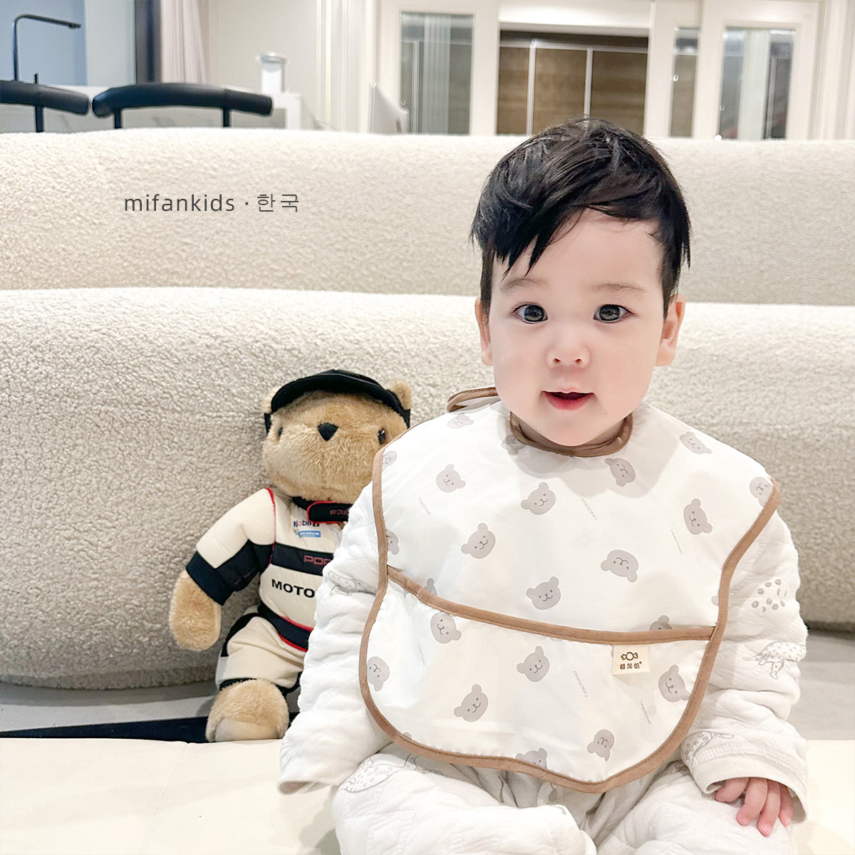 2025韩系ins超软婴儿围兜免洗防水宝宝辅食围嘴饭兜口水巾四季,淘宝优惠券,粉丝福利购,淘宝优惠卷