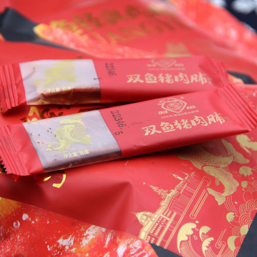 双鱼靖江猪肉脯150g小包装原味特级肉类休闲食品靖江特产 - 图0