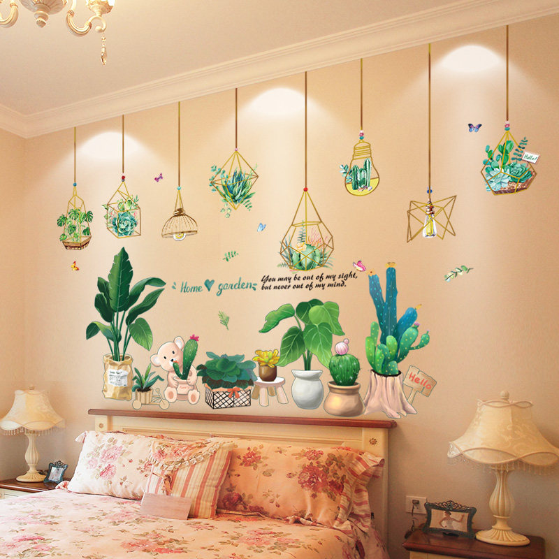 3D立体墙贴画创意客厅沙发背景墙壁自粘墙纸卧室墙面装饰贴纸温馨 - 图3