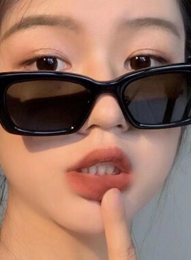新款金智妮同款小方框韩版潮款太阳眼镜墨镜小红书女太阳镜