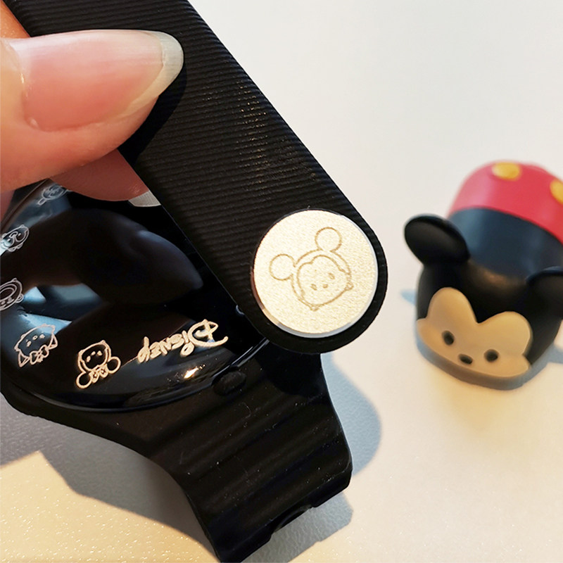 迪士尼手表带的无声震动防水男闹钟 正港联意国产腕表