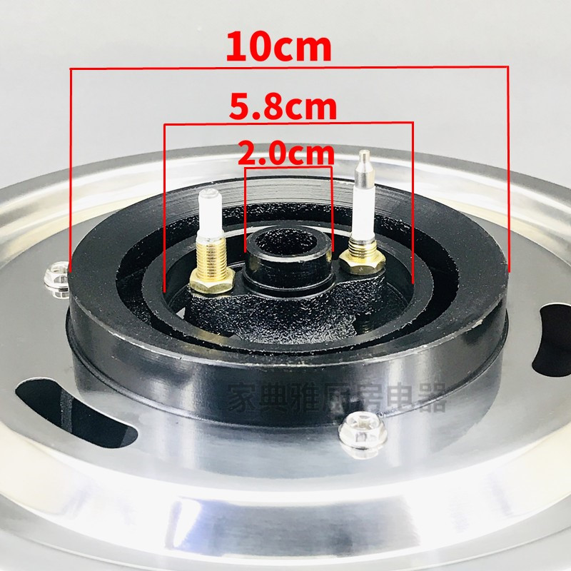 通用嵌入式燃气灶具配件煤气炉芯炉头火盖分火器铜盖压火分火圈盘 - 图1