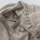 ໂສ້ງຂາກວ້າງທີ່ມີແອວສູງ knitted ສໍາລັບແມ່ຍິງຊັ້ນບາງ mopping trousers summer