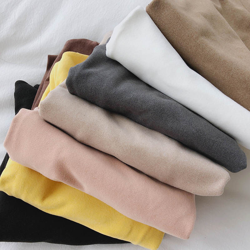 温柔软绵半高领加绒加厚德绒打底衫女内搭长袖t恤百搭显瘦上衣冬,淘宝优惠券,粉丝福利购,淘宝优惠卷