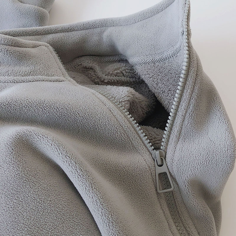 巨厚！拒绝不了的温暖加绒加厚卫衣开衫女高领拉链宽松显瘦外套冬,淘宝优惠券,粉丝福利购,淘宝优惠卷