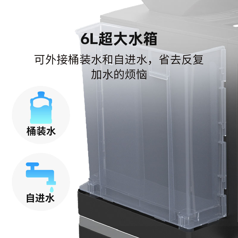 KALERM/咖乐美 K1601L商用现磨全自动咖啡机办公室意美式自动上水 - 图3