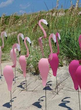 Swirl Bird 旋流鸟-火烈鸟沙滩后院创意派对装饰火烈鸟