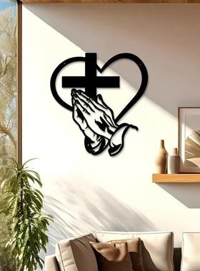 铁艺剪影金属工艺品几何铁艺圣诞家居户外花园装饰