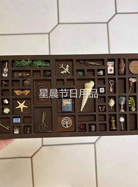 Miniature Trinket Shelf 木质微型饰品架迷你古玩架珍藏架